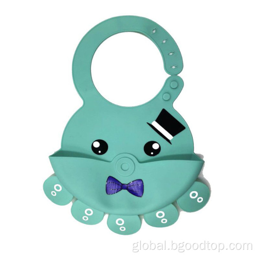 Waterproof Silicone Baby Bibs Custom Silicone Baby Bib Supplier